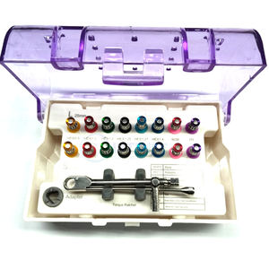 Kit de Prótesis de Implantes Dentales, Llave Dinamométrica Manual Universal de 16 Piezas, 10-70Ncm, para Herramientas de Restauración de Implantes, Precio al por Mayor - Product Image 1