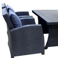 Ensemble de meubles de jardin en rotin moderne PLWICKER PLW-MORAG Mora, canapé, fabrication vietnamienne, emballé dans une boîte en carton, livraison rapide