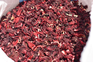 100% jugos saludables de té de flores de hibisco seco salvaje orgánico de productos agrícolas Rikaz - Product Image 3