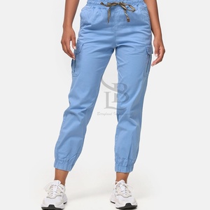 กางเกงคาร์โก้ทันสมัยสำหรับผู้หญิงกางเกงอเนกประสงค์พร้อมกระเป๋าขนาดใหญ่และวัสดุทนทานสำหรับสไตล์กลางแจ้ง - Product Image 5