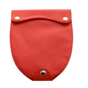 Barber Professional Salon Equipment <b>Bag</b> PU Leather Waist Pack Hair Scissors Pouch Holster Orange color With Custom Logo by LCI - Product Image 2