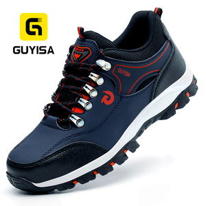GUYISA GUYISA Scarpe da Lavoro da Uomo Leggere con Punta in Acciaio Stile Sportivo Antiscivolo e Antiperforazione con Soletta in Rete per l'Estate - Product Image 1