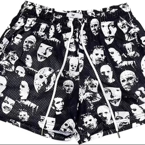 2024 nouveau Logo personnalisé hommes impression graphique Shorts Cool maille basket-ball Shorts décontracté plat avant Shorts été cordon - Product Image 1