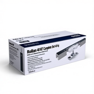 Sistema de Rieles Deslizantes Rollan 40 NT Completo de 40 kg con Marco de Madera de 1650 mm para Montaje en Pared/Techo GEZE 50-84 cm - Product Image 3