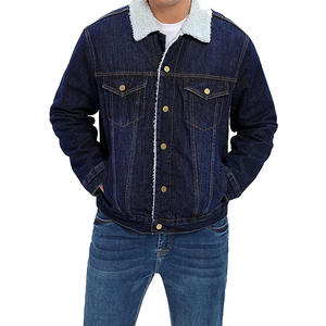 Nouveau meilleur design personnalisé unique demande personnalisée nouveau style au tarif d'usine pour les vestes en jean pour hommes - Product Image 5
