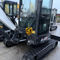   Mini-excavatrice E35 de 3,5 tonnes, excavatrice compacte sur chenilles, excavatrice hydraulique à vendre