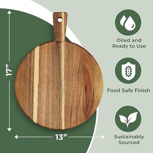 Planche à découper en bois écologique faite à la main planche à découper d'ustensiles de cuisine d'usine - Product Image 2