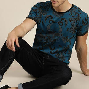 Concevez votre propre t-shirt de sublimation pour hommes bas prix t-shirt de sublimation pour hommes de haute qualité - Product Image 5