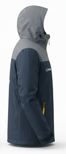 Veste Softshell Homme Anti-Pluie Haute Performance à 3 Couches, Entièrement Imperméable et Respirante, Col Montant - Product Image 4