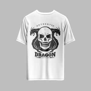 Camiseta de algodón de gran tamaño para hombre, bordado personalizado e impresión de tela pesada, aspecto de ropa de calle Unisex - Product Image 4