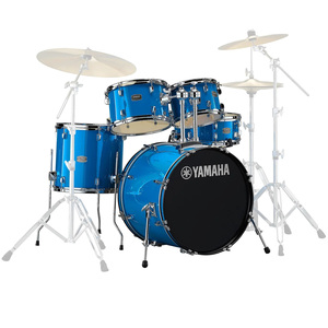 Batterie Yamaha Rydeen 20 Black Glitter Bundle, batterie professionnelle, design léger, idéale pour l'enregistrement en studio - Product Image 6