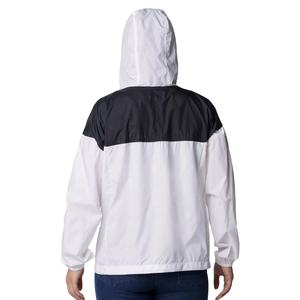 เสื้อแจ็คเก็ตกันลมคุณภาพสูงสำหรับผู้หญิง ฤดูใบไม้ร่วง ผลิตจากผ้าไนลอนถัก ปรับแต่งแผงและโลโก้ได้ กันฝน กันลม ชุดเซ็ต - Product Image 5