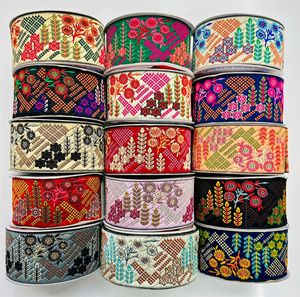 ลูกไม้ปักผ้าแจ็คการ์ดคุณภาพสูงสำหรับเจ้าสาวและนักออกแบบเสื้อผ้าใช้ตกแต่งลูกไม้ด้วยลวดลายดอกไม้รูปทรงเรขาคณิตหรือแบบวินเทจ - Product Image 6