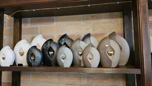 Poêle à frire de cuisine élégante avec fond de sandwich Poêle à frire antiadhésive ronde et durable en acier inoxydable argenté - Product Image 5