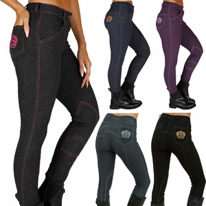 Pantalones de Montar a Caballo de Piel Auténtica Tejida para Mujer, Estilo Jodhpur, para Principiantes, Precio al por Mayor, Deportes Ecuestres de Temporada - Product Image 6