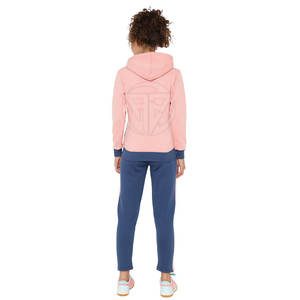 Dernier design, survêtement décontracté à capuche pour femme, uni, jogging, vêtements de rue, écologique, léger, best-seller, nouveauté - Product Image 2