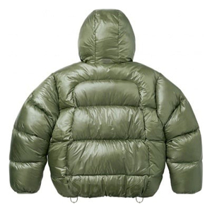 Manteau d'hiver de haute qualité veste à bulles résistance à l'eau veste bouffante en laine respirant fermeture éclair support couleur à capuche pour unisexe - Product Image 3