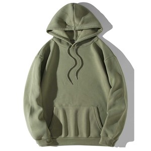 New Unique Men's Heavyweight Cotton <b>Polyester</b> <b>Hoodies</b> Custom Logo Printed Simple Pullover Sweatshirts High Quality Winter Wears - Product Image 1