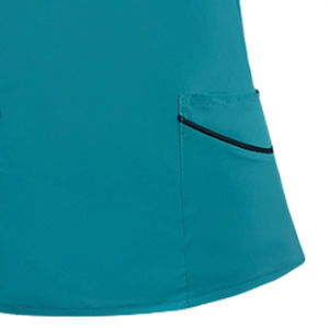 Offre Spéciale personnalisable OEM Spa uniformes femmes à manches courtes infirmière gommages impression numérique clinique haut pantalon coton tissé Polyester - Product Image 4