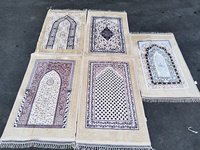 Tapis de prière Raschel de qualité mosquée, doux et épais, tapis islamique Janamaz