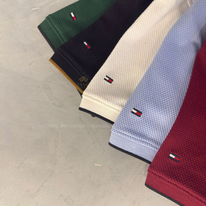 100% coton hommes pour Polo T-Shirt haute qualité plaine blanc décontracté broderie personnalisée 12 couleurs OEM Logo haute qualité tricoté - Product Image 5