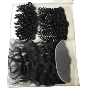 Cabello humano virgen liso vietnamita, cierre Frontal 13 por 4 y 13 por 6, gran oferta - Product Image 1