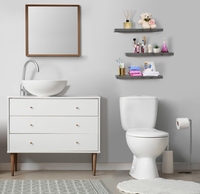 Étagères Murales Flottantes en Bois pour Décoration Intérieure, Idéales pour Cuisine, Salon, Salle de Bain et Chambre, Supportent Livres et Boîtes de Présentation