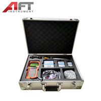 Débitmètre ultrasonique portable à pince externe haute précision pour l'alcool industriel, le diesel, le carburant, l'eau pure