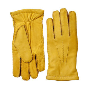 Gants doublés en microfibre pour hommes pour temps froid hydrofuge en cuir de qualité écran tactile textos cyclisme parties de pêche - Product Image 5