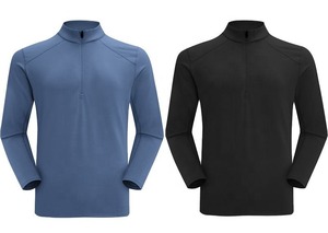 Camisa ecuestre de manga larga ecuestre de alta elasticidad cálida de fabricantes de ropa ecuestre de invierno con logotipo personalizado para hombre - Product Image 5