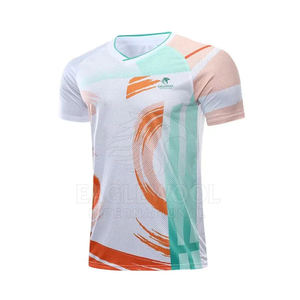 เสื้อเทนนิสผู้ชายระดับมืออาชีพ แห้งเร็ว ระบายอากาศได้ดี เป็นมิตรกับสิ่งแวดล้อม ผลิตจากโพลีเอสเตอร์ 100% พร้อมดีไซน์ที่ปรับแต่งได้และคุณภาพสูง - Product Image 3