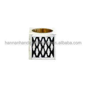 Haute qualité nacre os incrustation Bakhoor brûleur à la main porte-encens été encens vadrouille os incrustation pour printemps été - Product Image 3