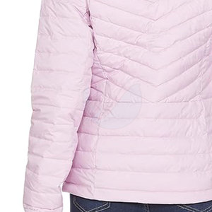 2024 última chaqueta acolchada personalizada Unisex transpirable acolchada impermeable tela larga para mujer XL forro de nailon suministro al por mayor - Product Image 5
