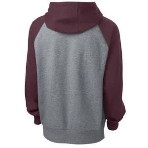 Sweat à capuche d'hiver sur mesure de haute qualité respirant, taille plus, 100% coton biologique, pull personnalisé, fermeture éclair, couleur unie - Product Image 6