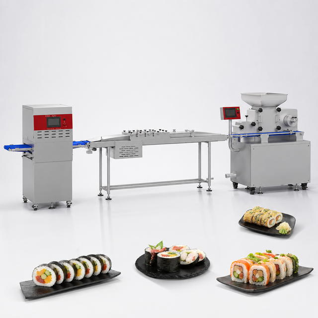 304 Stainless Steel Automatic Onigiri Sushi Machine Production Line with High Quality Control for Sushi Roll Onigiri Sushi Rice