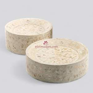 Base para Pastel de Nácar, Hecha a Mano, Exhibición de Postres de Concha, para Mesa del Hogar y Uso en Fiestas, de Vietnam - Product Image 2