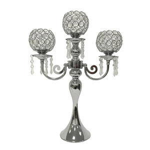 Accent luxe mariage candélabres pour décoration de Table événement fête décoration bougeoir mariage pièce maîtresse - Product Image 3
