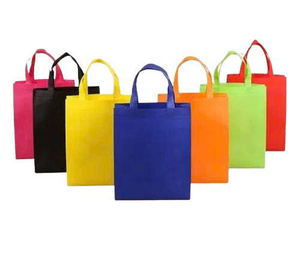 Sac fourre-tout promotionnel écologique résistant en non-tissé, sac de courses réutilisable personnalisé - Product Image 1