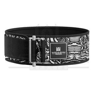 Cinturón de levantamiento de pesas autoblocante Premium de nailon 100%, logotipo personalizado con impresión completa para entrenamiento de fuerza, entrenamiento de gimnasio, seguridad física - Product Image 3