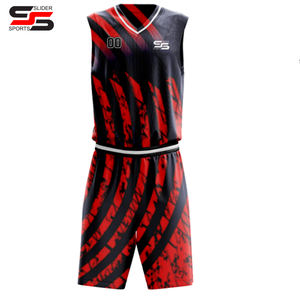 Uniforme de baloncesto hecho a medida de secado rápido al mejor precio, uniforme de baloncesto cómodo hecho a medida para hombres - Product Image 1