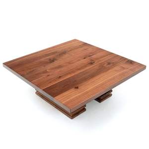 Table basse moderne en bois massif Pièce maîtresse élégante et durable pour salons et salons - Product Image 3