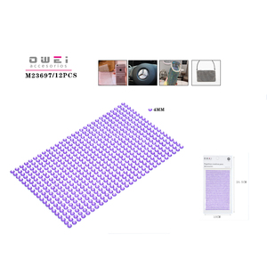 สติกเกอร์ประดับเพชรขนาดเล็กสีม่วง - Product Image 1