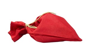 Personnalisable Jute Rouge Indian-Made Embrayages pour Femmes Noël Cordon Fermeture Pochette Instrument Sacs & Cas - Product Image 2