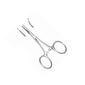 Pinces chirurgicales de précision manuelles en acier inoxydable pour micro-moustiques, 3,5 pouces, 1x2 dents, pour usage hospitalier ORL, micro-délicates - Product Image 3