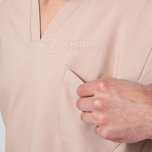 Uniformes de hospital al por mayor tamaño personalizado con buen material servicio OEM precio bajo - Product Image 5