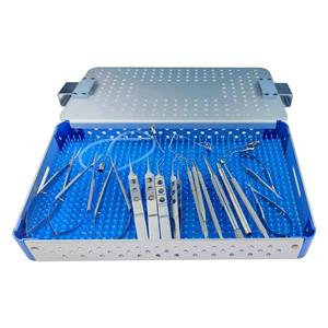 Juego de Instrumentos de Cirugía Oftálmica de 21 Piezas, Kit de Cirugía de Cataratas de Acero Inoxidable, Esterilización a Alta Temperatura, Herramientas Quirúrgicas - Product Image 5