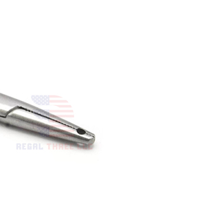 Pince à aiguille Mathieu vétérinaire, pinces chirurgicales dentaires, embouts perforés, 5,5 pouces, acier inoxydable, classe II, chirurgie des fractures osseuses - Product Image 5