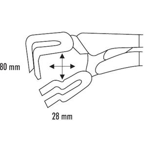 Alicates de sujeción Facom para secciones redondas - Product Image 2