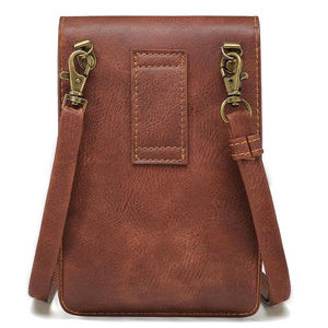 Riñonera medieval de cuero hecha a mano clásica con artesanía tradicional para ferias históricas y disfraces de estilo vikingo - Product Image 2