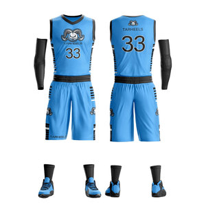 Vente flash, prix bas, ensemble de maillots de basket-ball, qualité d'usine, meilleur prix, nouveau design de maillots de basket-ball - Product Image 1